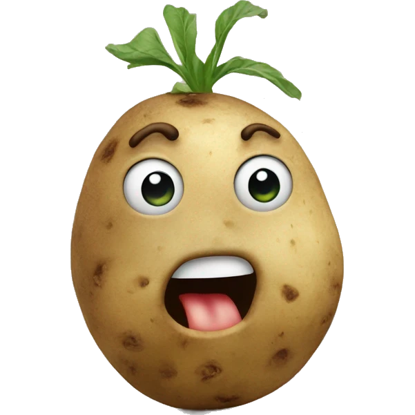 Potato pointing at you  emoji