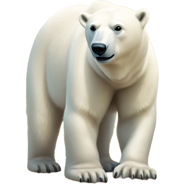 polar bear in the desert emoji