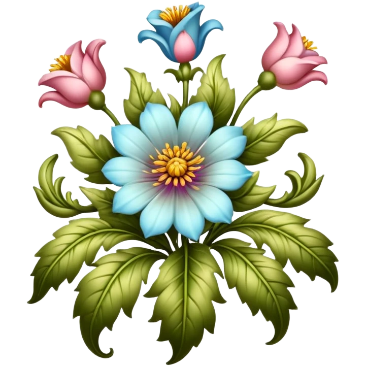 rococo flower emoji