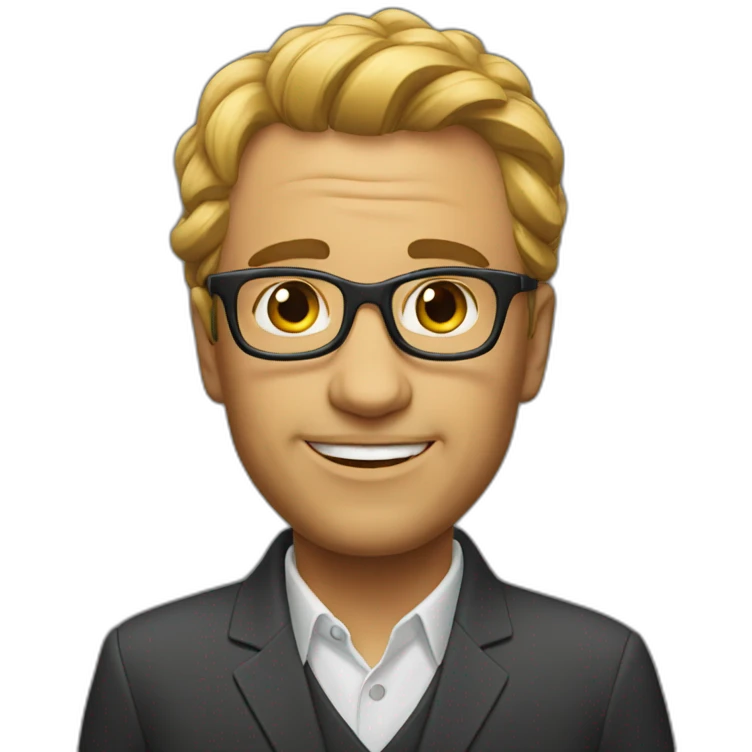 Smartest man ever emoji