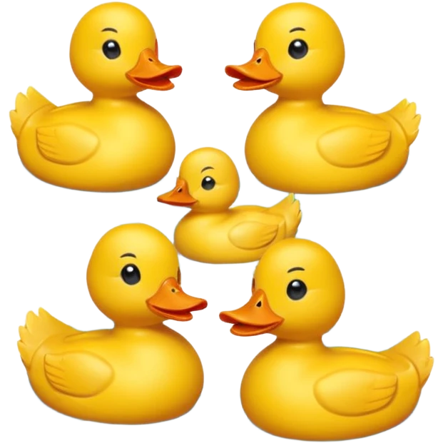 Je veux ces emoji 🤣😃🤑😍🤩😎🥶🥵🤮🥳😭😈🤬🤖🫠 en canard de bain emoji