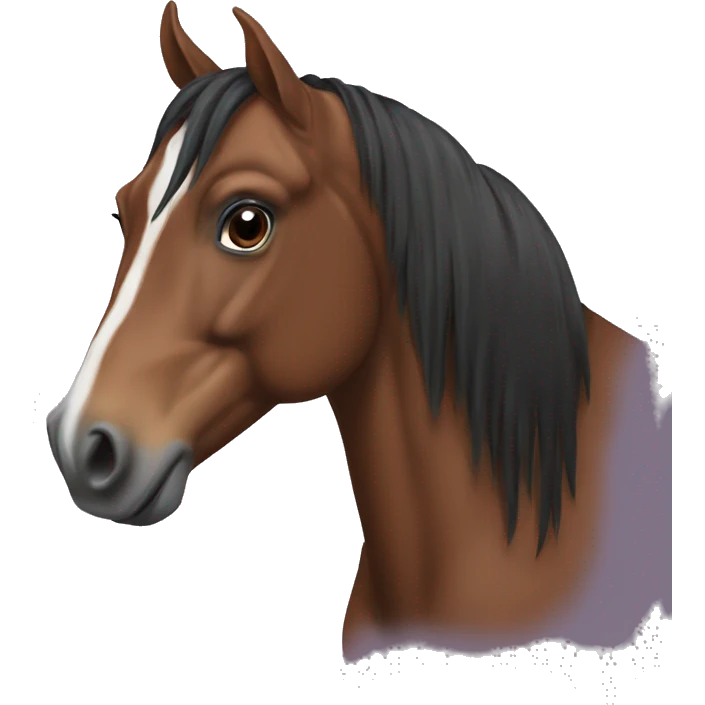Amercian quarter horse emoji