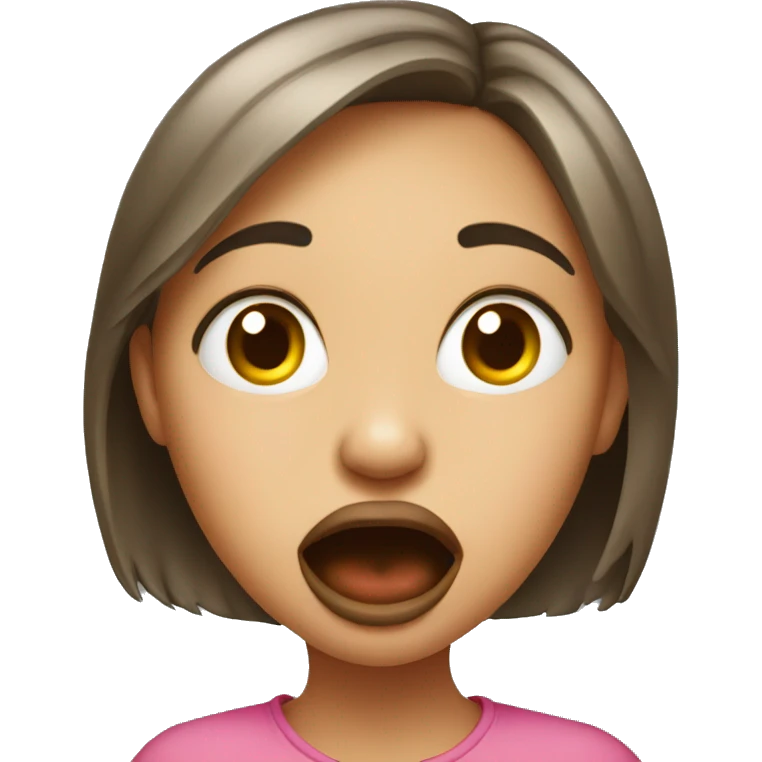 girl with tounge out emoji