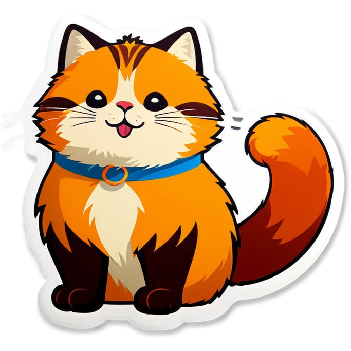 Милая рыженькая кошечка с бокалом вина  emoji