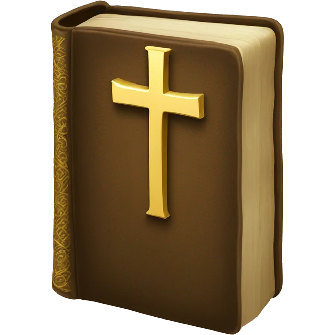 gold bible emoji