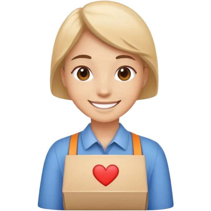 person volunteering or helping others emoji
