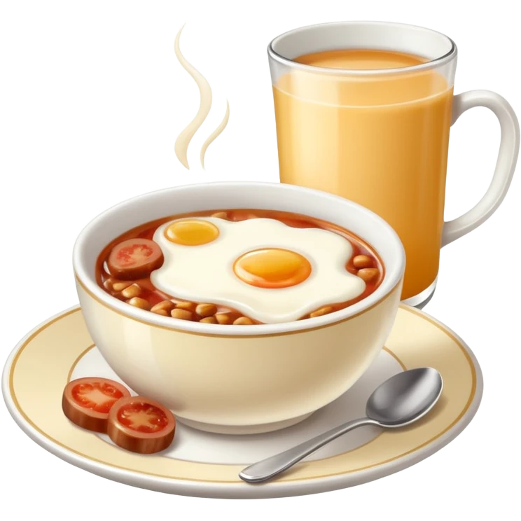 English Breakfast: Teacup with milk















 emoji