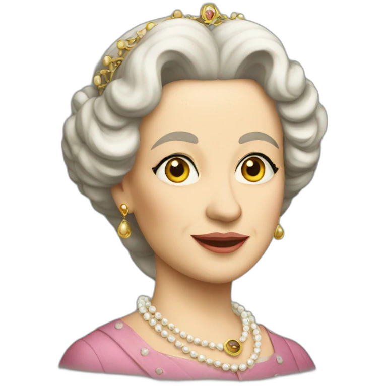 Regina Elisabetta II emoji