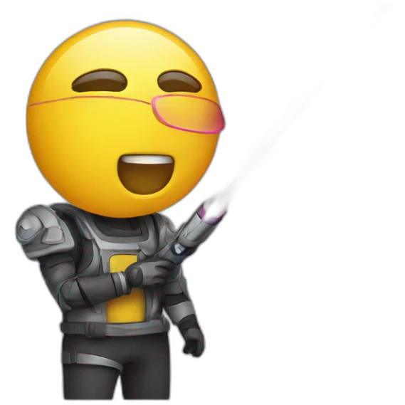 laser emoji