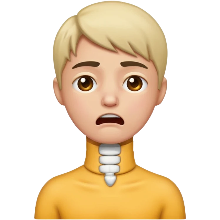 choking neck emoji