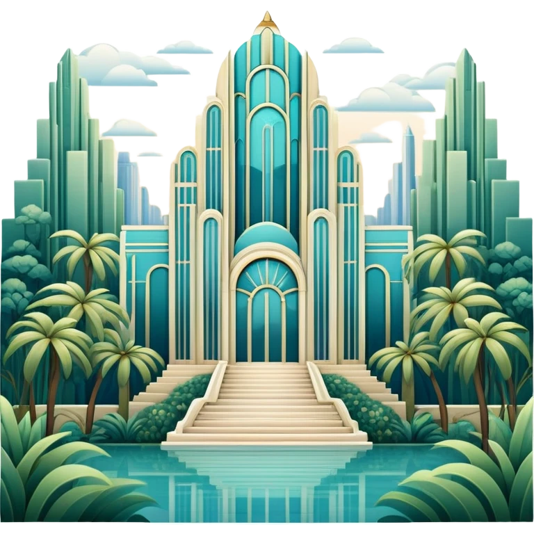 Utopian Aesthetic Scenery Deco emoji