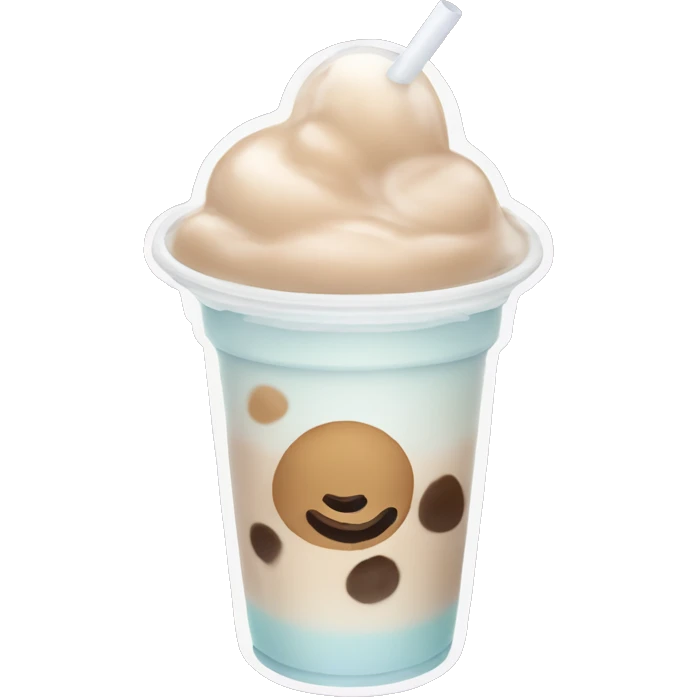 Bubble milk tea emoji