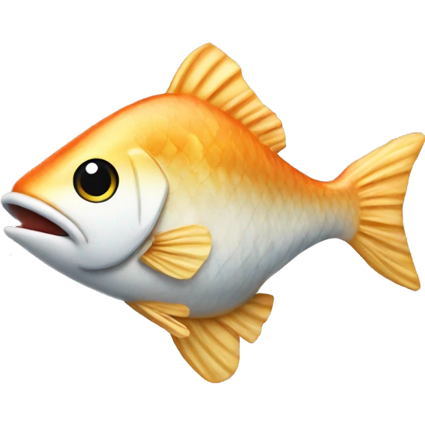 Fish cracker emoji