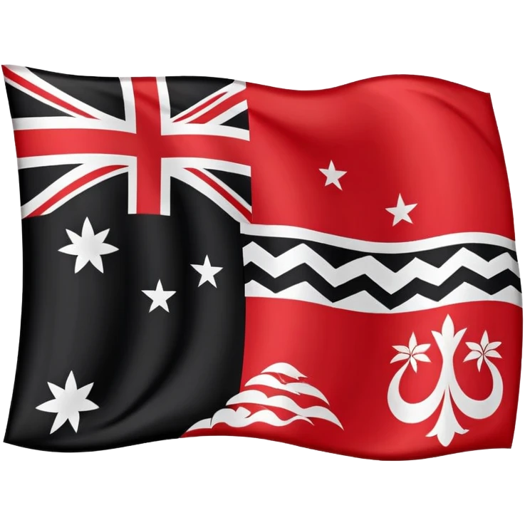 Māori New Zealand flag emoji