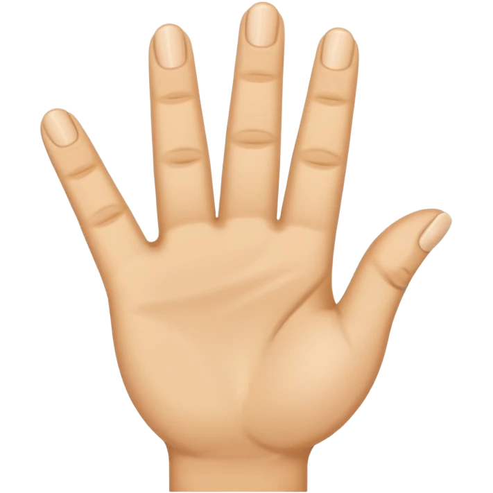 light skin fingers cross with thumb out emoji