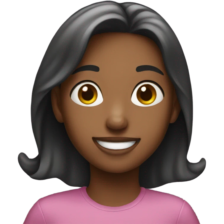 Girl celebrating emoji