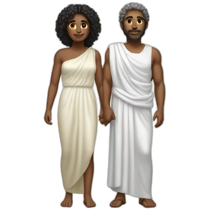 greek god female lesbian white couple emoji