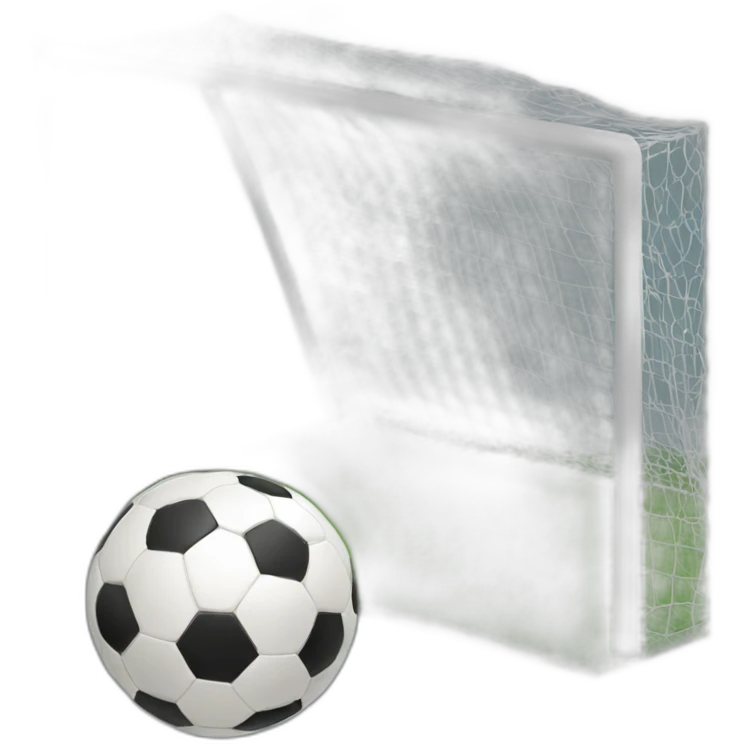 soccer goal emoji