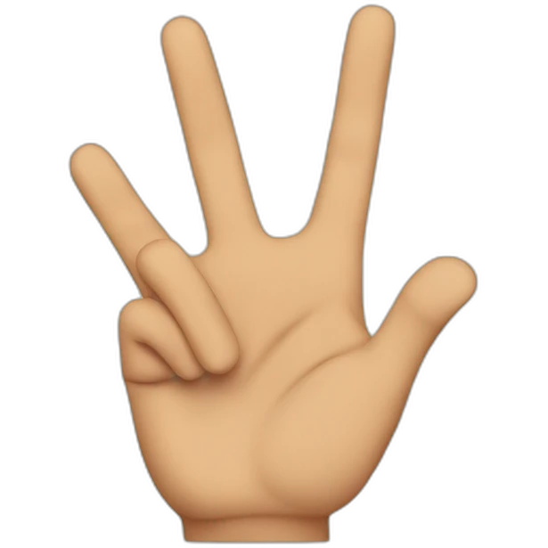 West coast hand sign emoji