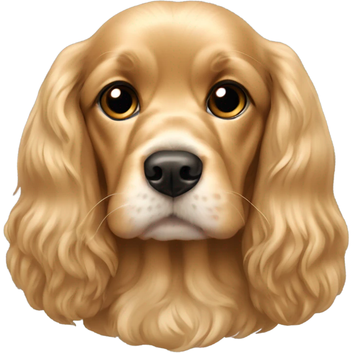 Eglish cocker spaniel golden emoji