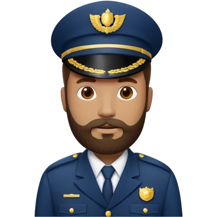 bearded doorman emoji