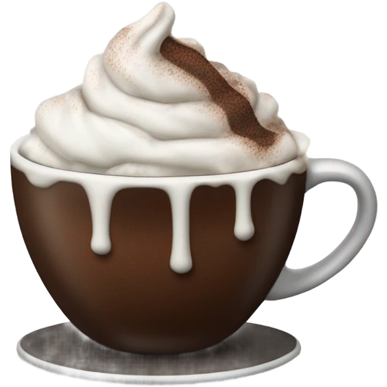 Hot chocolate emoji