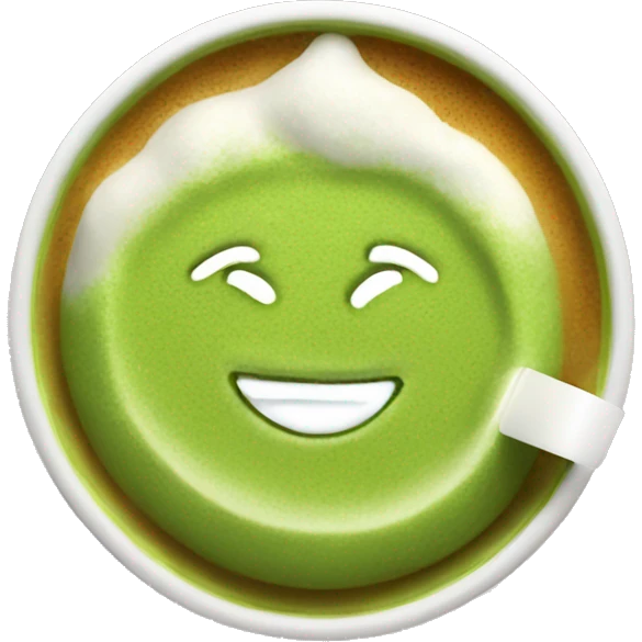 Matcha latte emoji