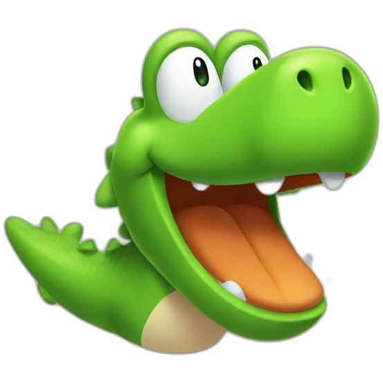 Yoshi face emoji