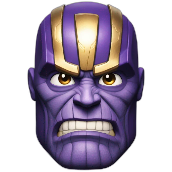 thanos face emoji