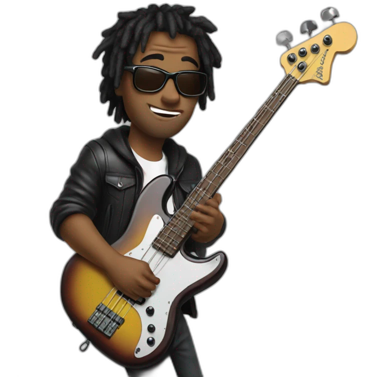 kick & bass emoji