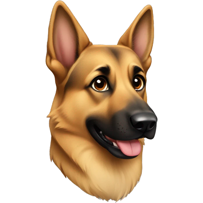 Female German Shepard  emoji