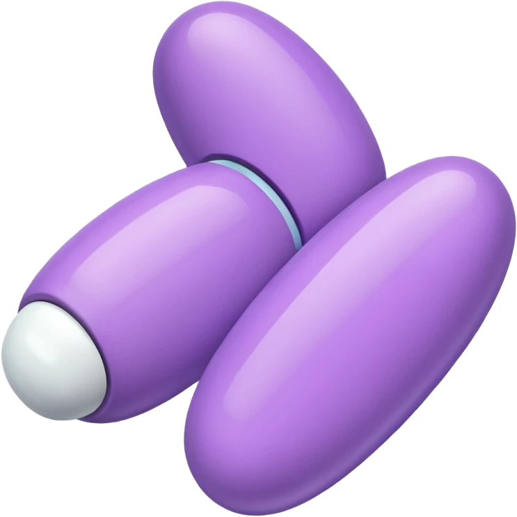 lilac pill emoji