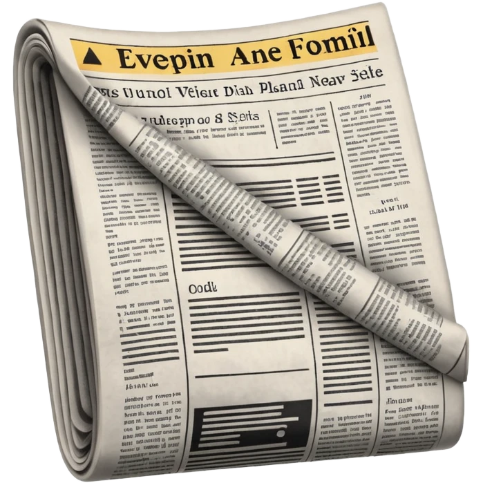 News paper emoji