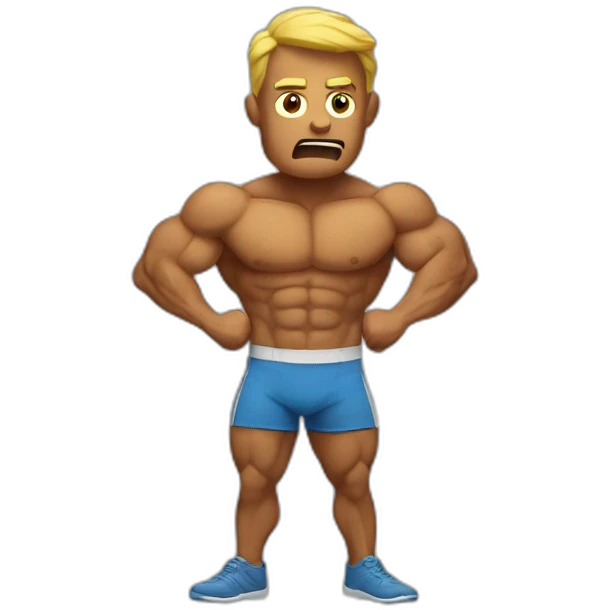 tense muscle emoji