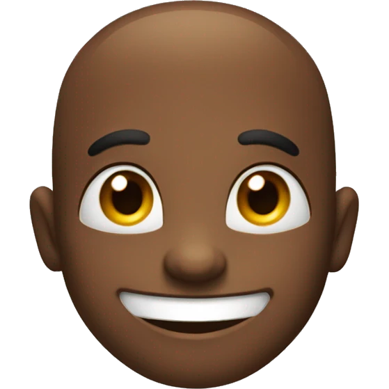 Mischievous grin emoji