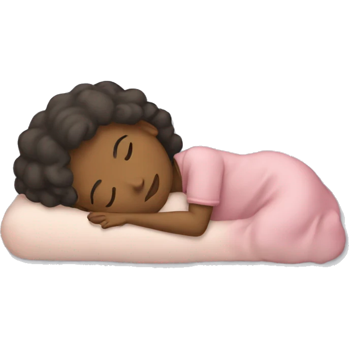 Girl sleeping emoji