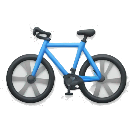 A bike pedal emoji