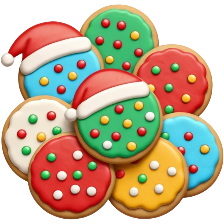 Christmas cookies emoji