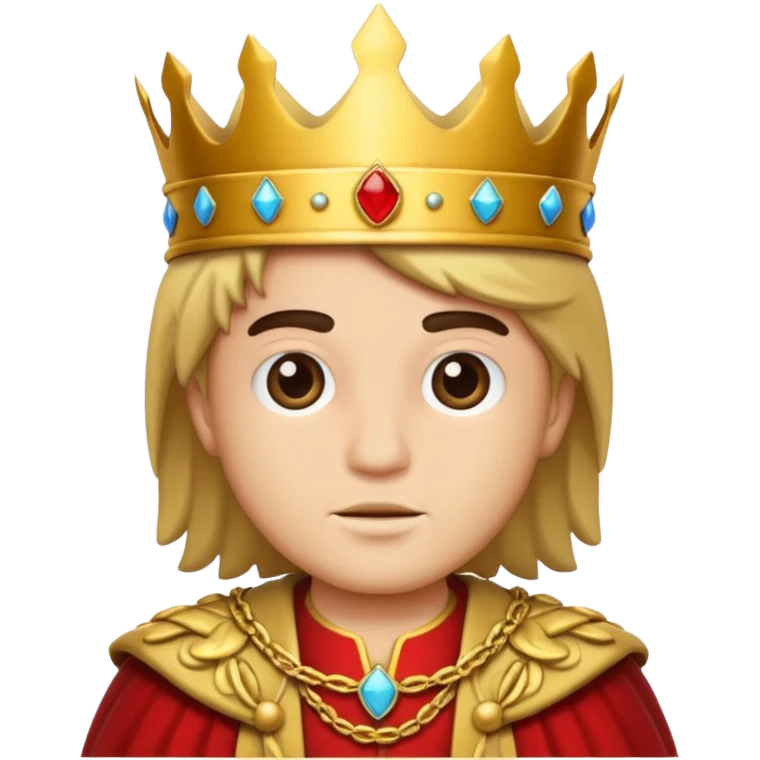 young king emoji