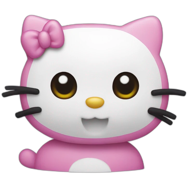 Hello kitty emoji