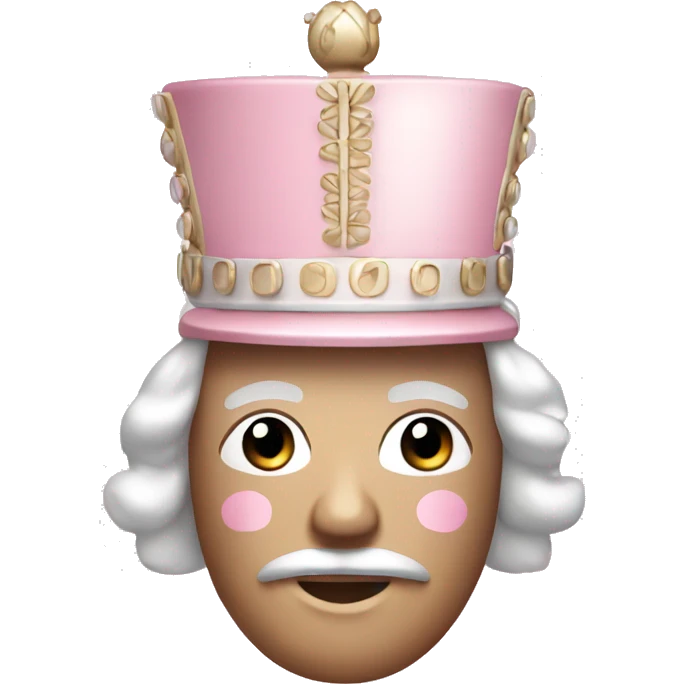 light pink nutcracker emoji