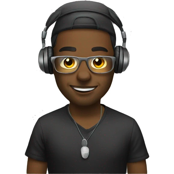 Dj mixing emoji