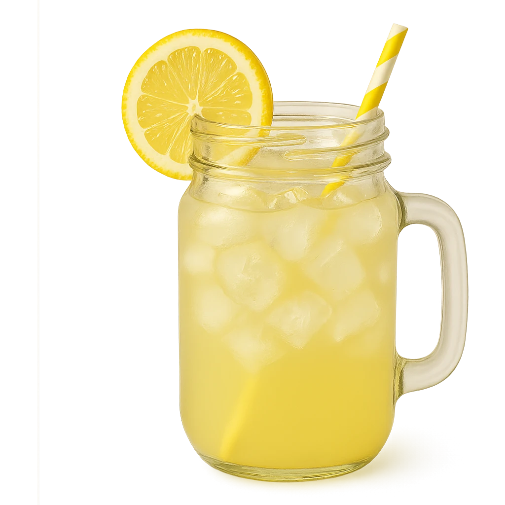 mason jar lemonade emoji