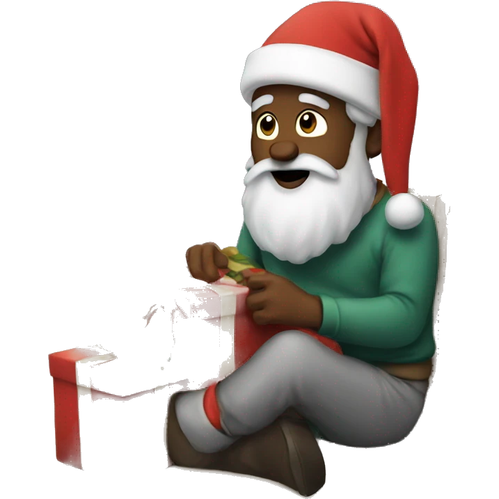 Christmas night emoji