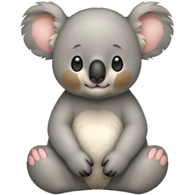 High resolution of A  koala emoji