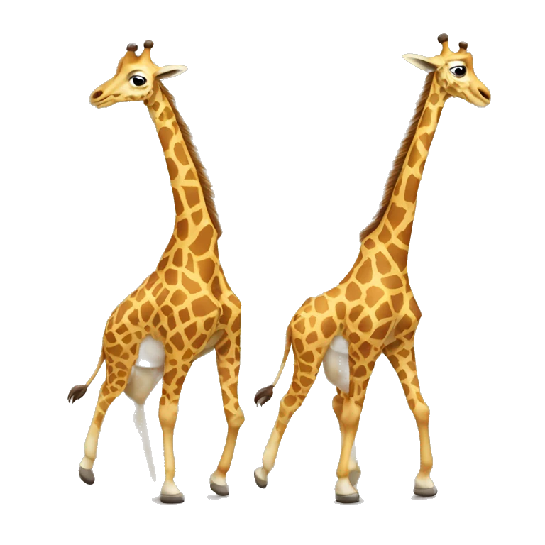 girafe qui danse emoji