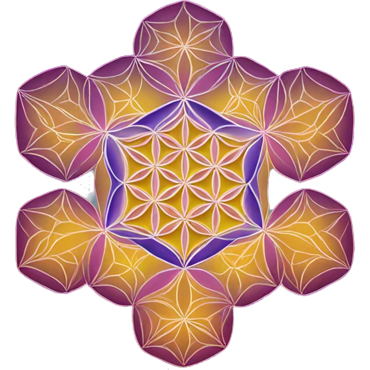 The flower of life emoji