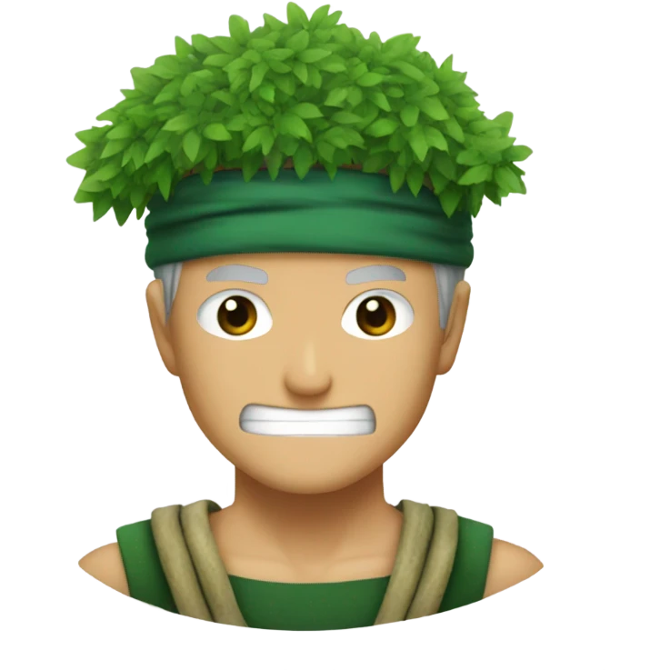Zoro tree sords emoji