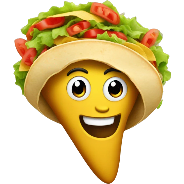 happy taco emoji