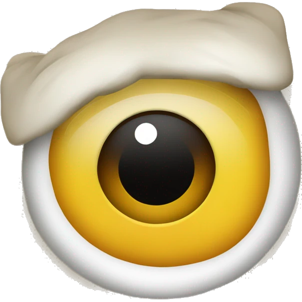 Tigela de arroz com olhos emoji